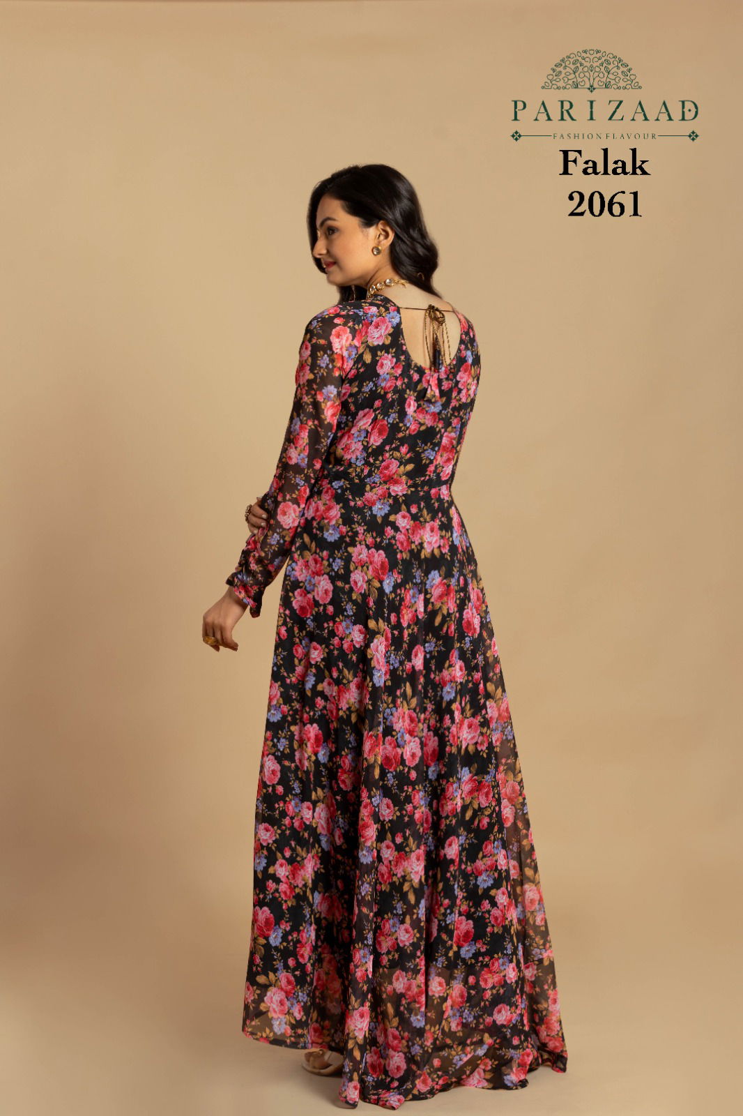 Parizaad By Falak Printed Gown Catalog